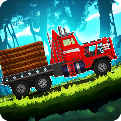 森林卡车模拟器:越野和日志卡车游戏
