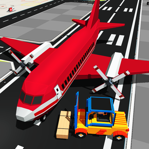 机场飞机工艺：真实平面飞行模拟器