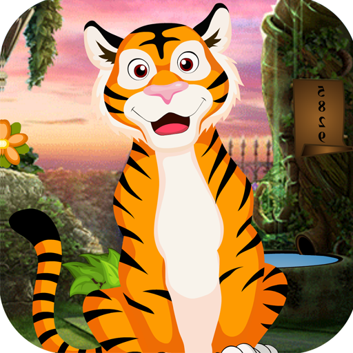 Kavi Games 410 - Tiger Rescue From cave Game