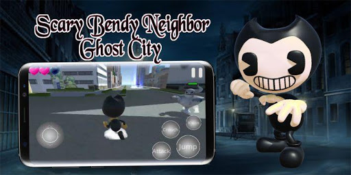 Scary Bendy Neighbor : Ghost City