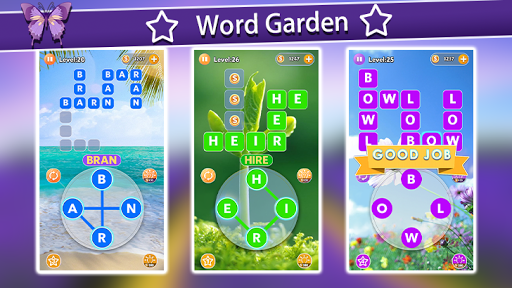 單詞花園 - 字母交叉連線遊戲