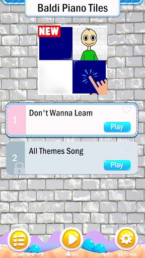 Scary Basics in Education Learning Piano Tiles