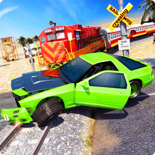 Car Vs Train - Racing Games