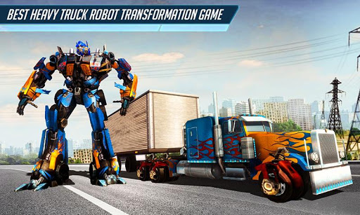 Heavy Truck Robot Giant Truck Driver Simulator